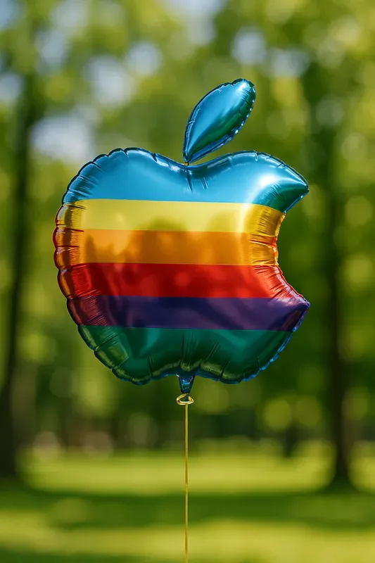 Realistic Metallic Foil Logo Balloons