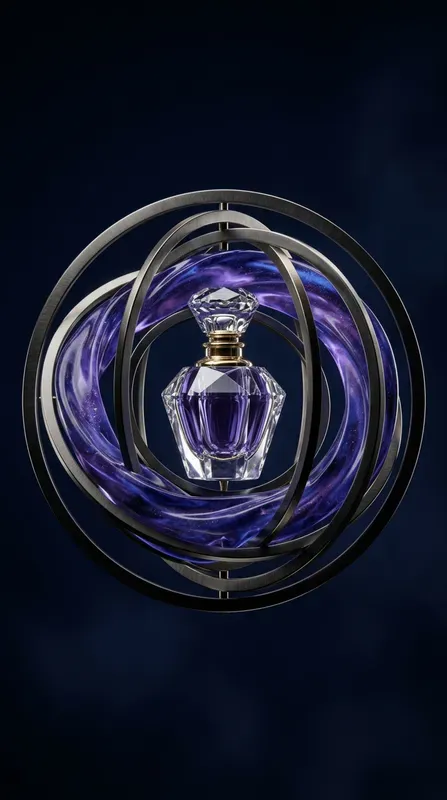 Kinetic Fluid Geometric Ring Studios