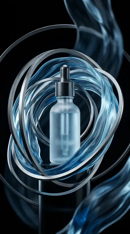 Kinetic Fluid Geometric Ring Studios