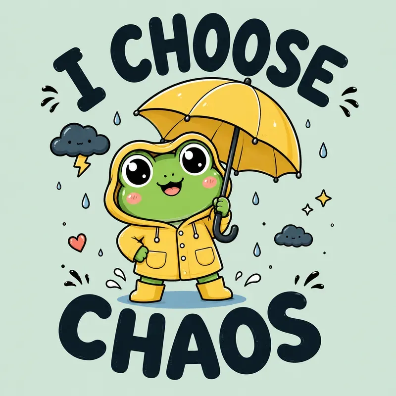 Cute Character Quote Art