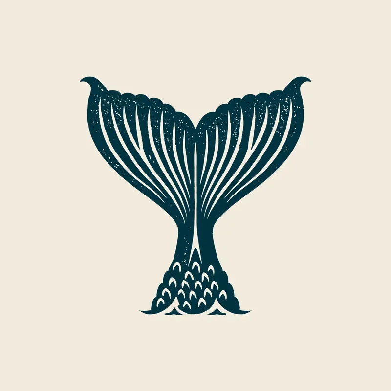 Vintage Woodcut Block Print Logo Marks