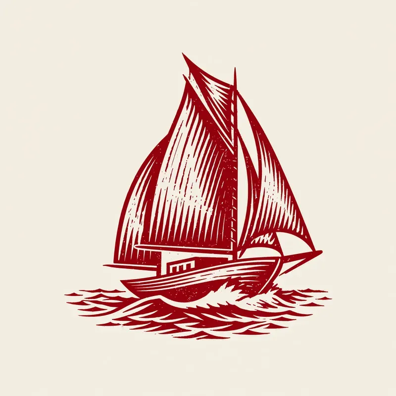 Vintage Woodcut Block Print Logo Marks