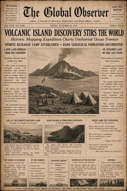 Vintage Newspaper Front Pages