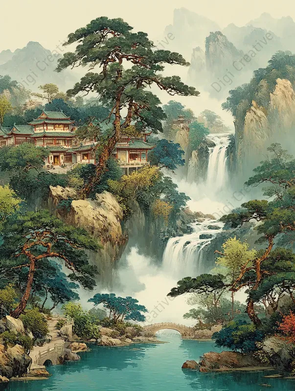 Timeless Chinese Ink Landscapes