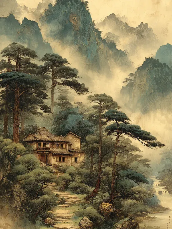Timeless Chinese Ink Landscapes