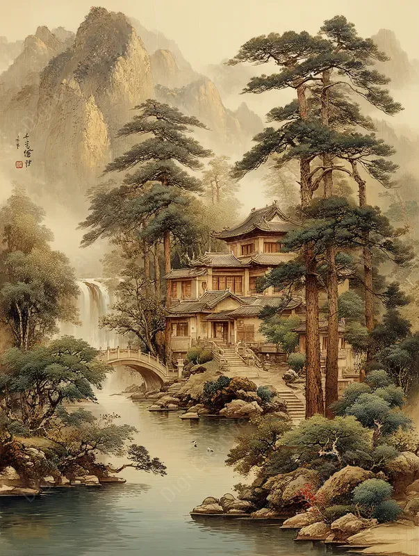 Timeless Chinese Ink Landscapes