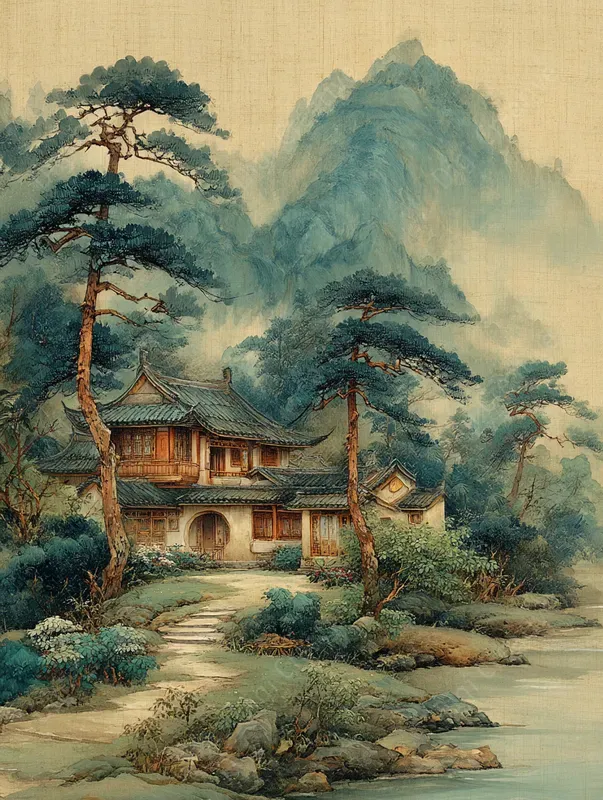 Timeless Chinese Ink Landscapes
