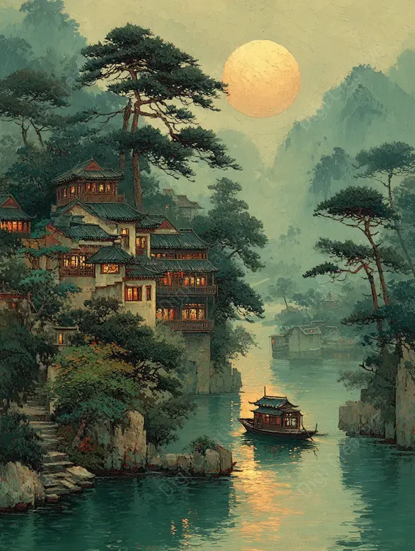 Timeless Chinese Ink Landscapes