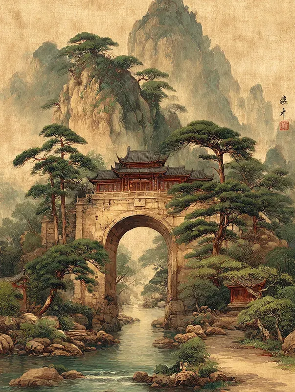 Timeless Chinese Ink Landscapes