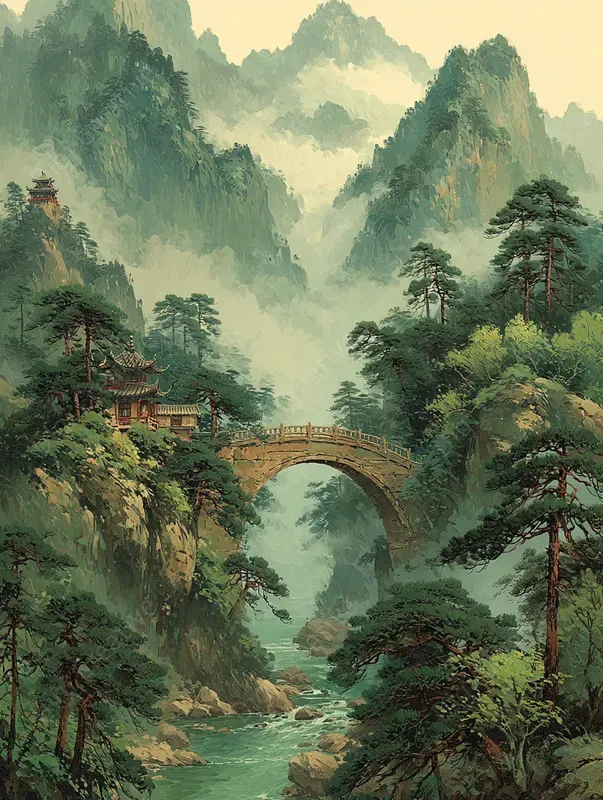 Timeless Chinese Ink Landscapes