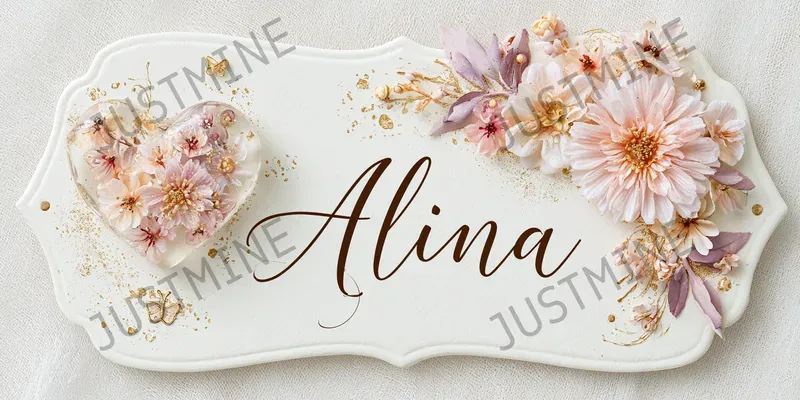 Elegant Spring Name Cards