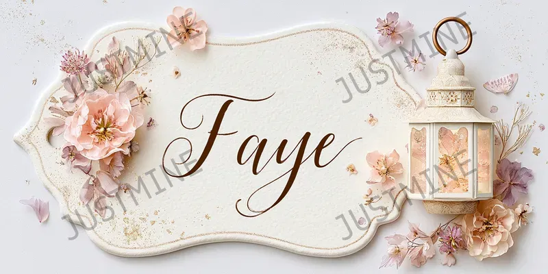Elegant Spring Name Cards