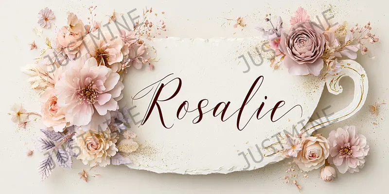 Elegant Spring Name Cards