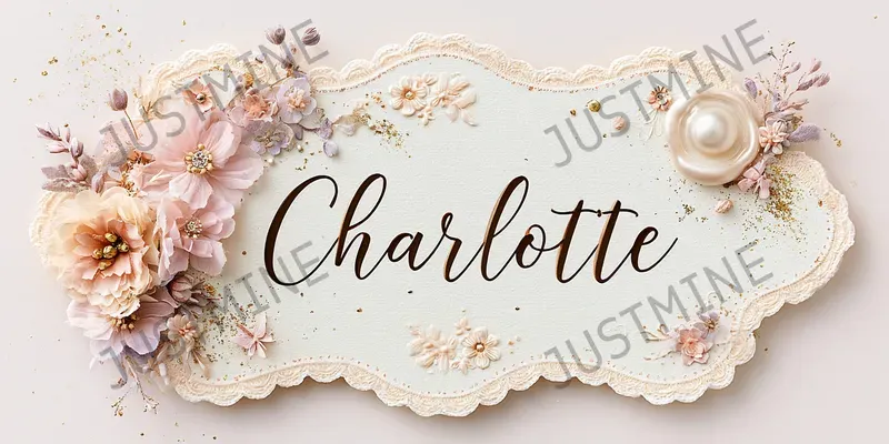 Elegant Spring Name Cards