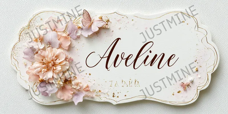 Elegant Spring Name Cards