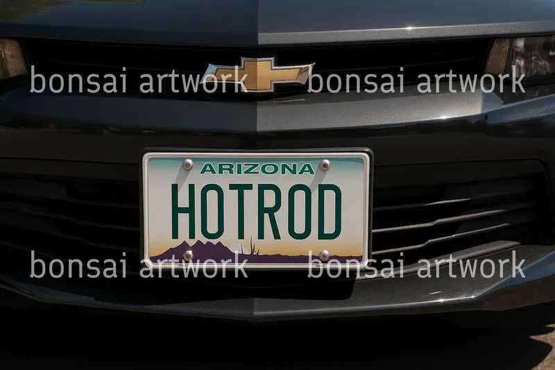 Realistic Car Plate Photo Makers