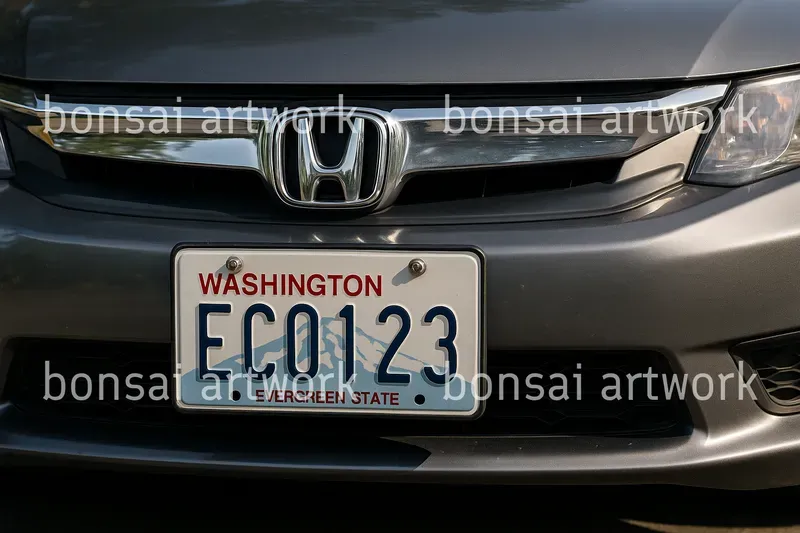 Realistic Car Plate Photo Makers