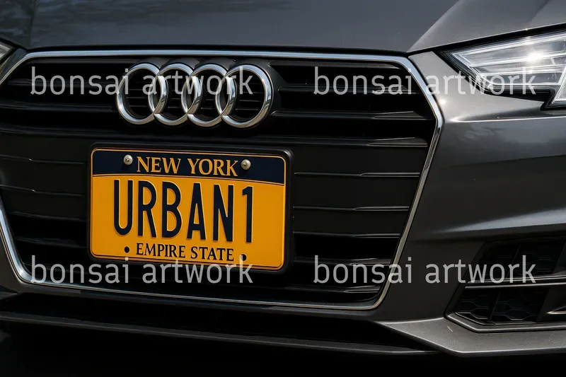 Realistic Car Plate Photo Makers