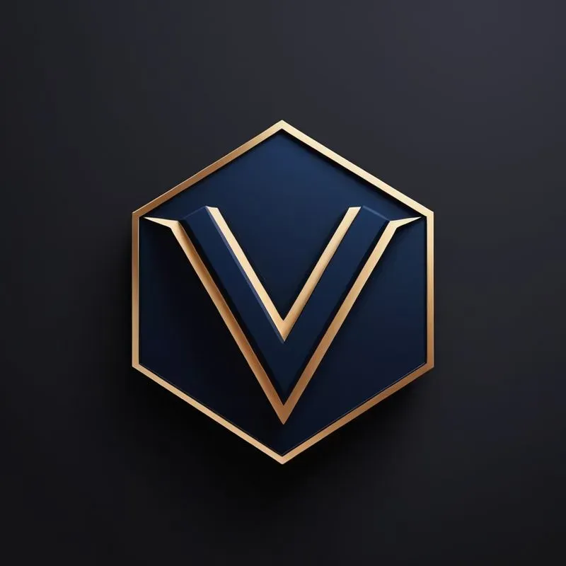 Luxury Minimalist 3D Letter Logos