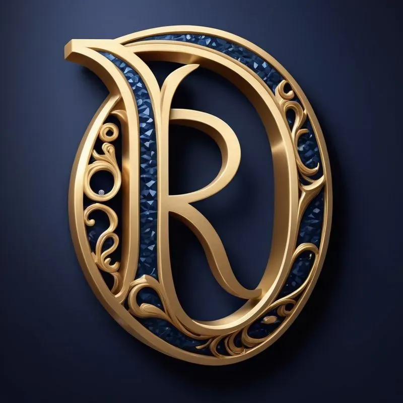 Luxury Minimalist 3D Letter Logos