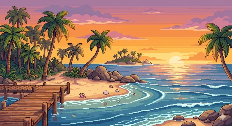 16bit Pixel Scene Makers