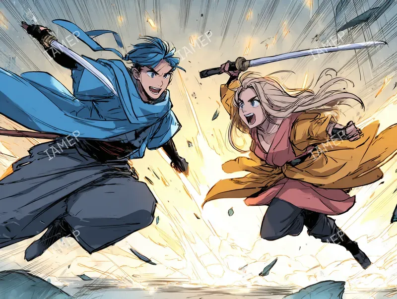 Anime Battle Scenes