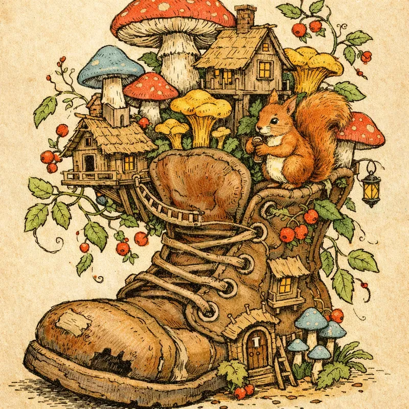Vintage Storybook Illustrations