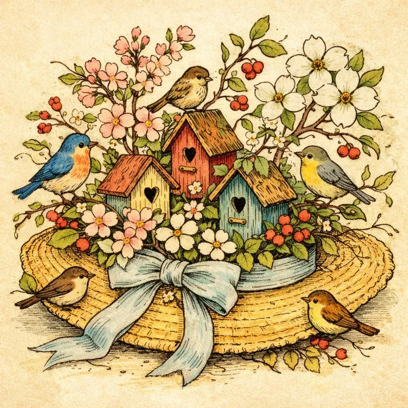 Vintage Storybook Illustrations