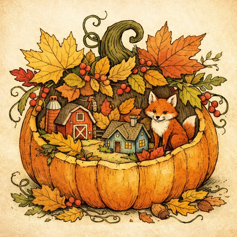 Vintage Storybook Illustrations