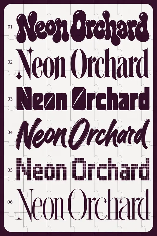 Font Style Specimen Generator