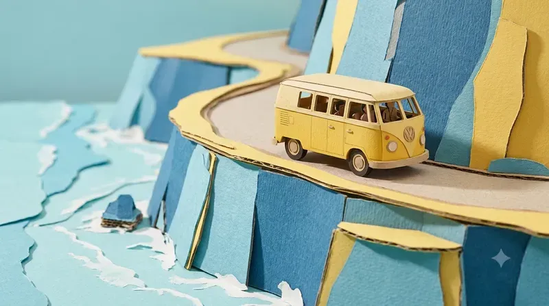 3D Paper Cutout Stop Motions