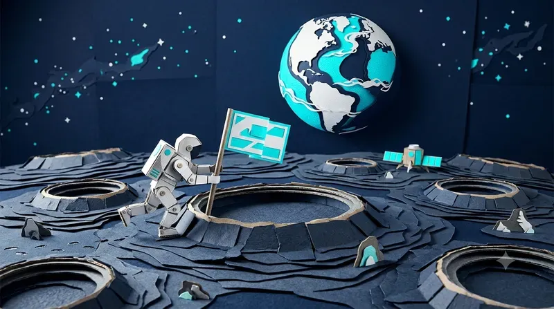 3D Paper Cutout Stop Motions