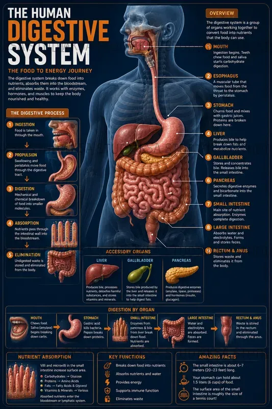 3D Human Anatomy Infographics