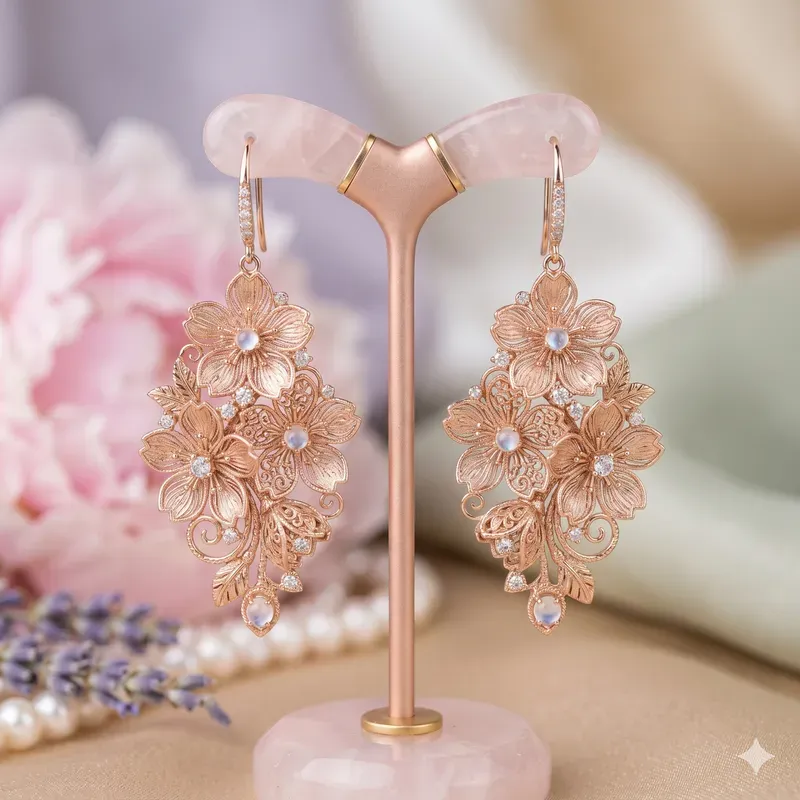 Petal Wire Earrings