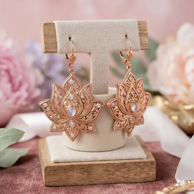 Petal Wire Earrings