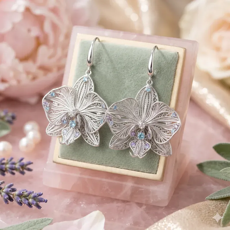 Petal Wire Earrings