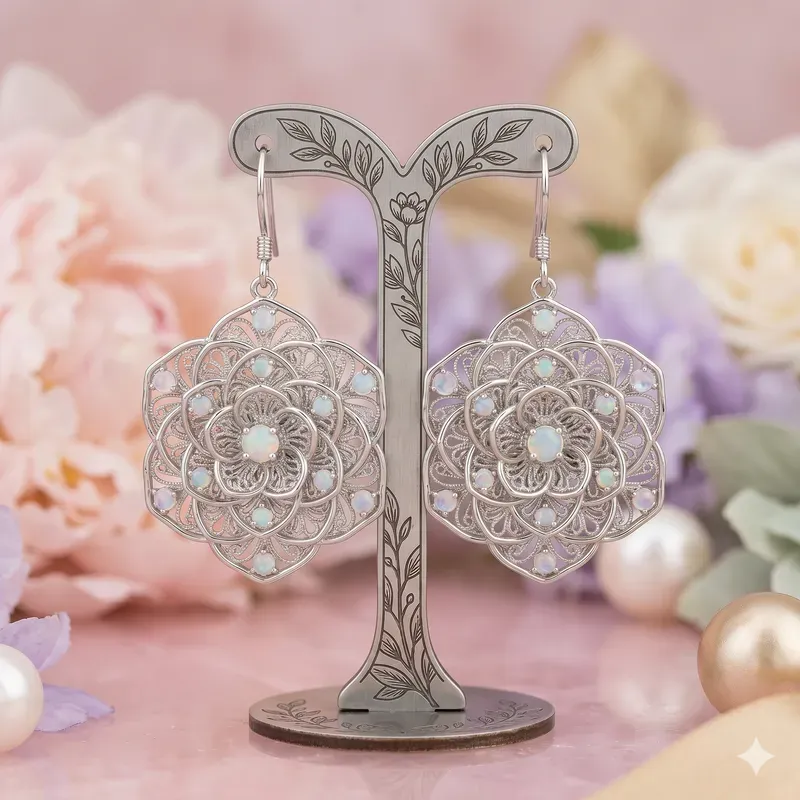 Petal Wire Earrings