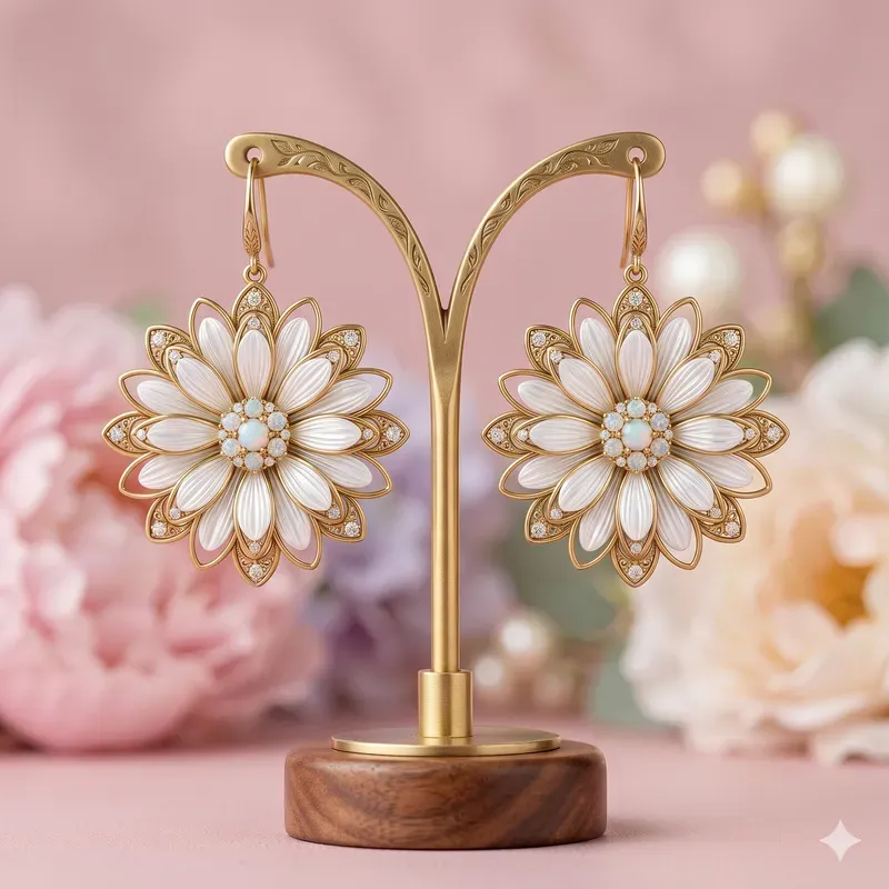 Petal Wire Earrings