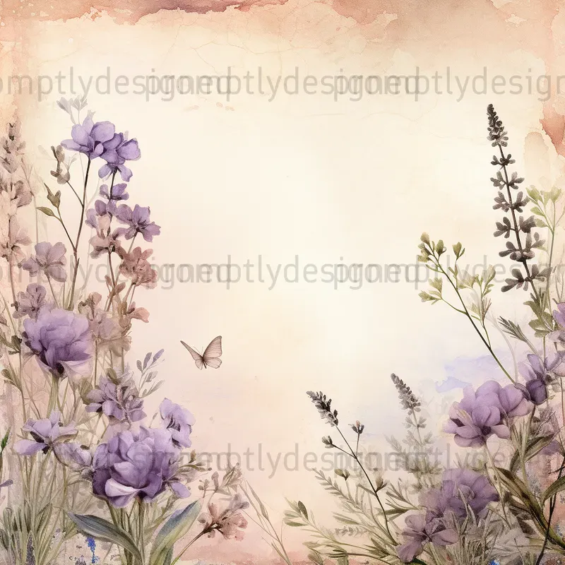 Fairycore Watercolor Backgrounds