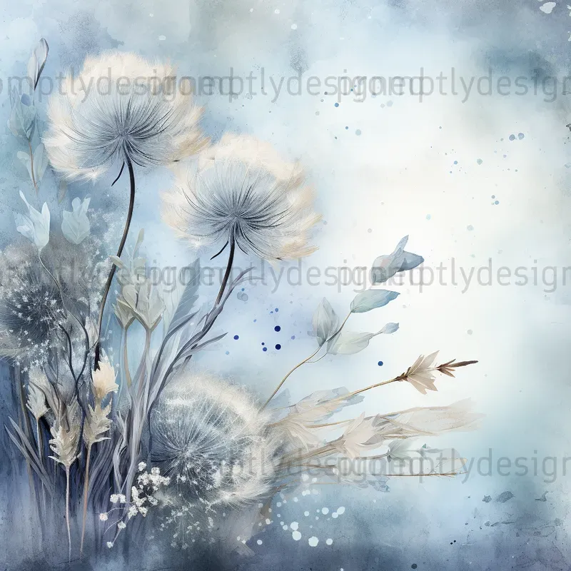 Fairycore Watercolor Backgrounds