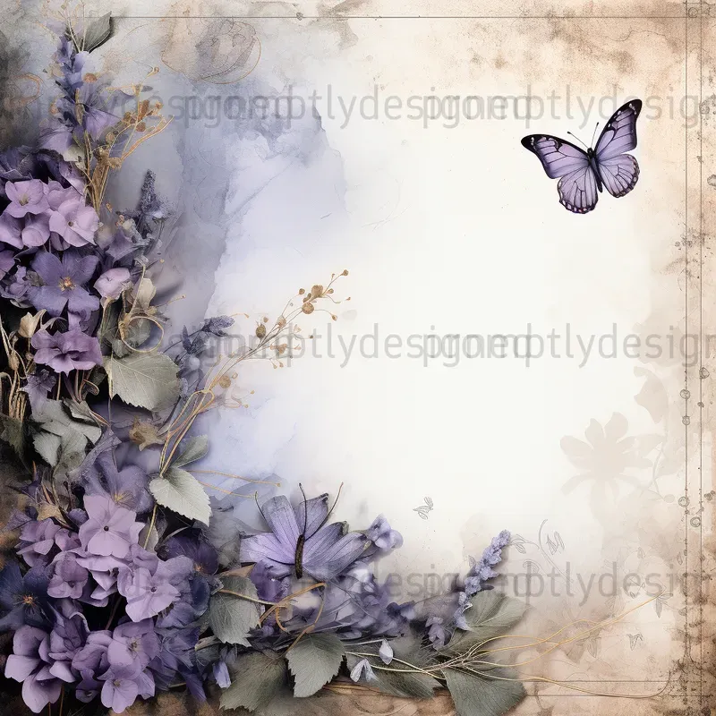 Fairycore Watercolor Backgrounds