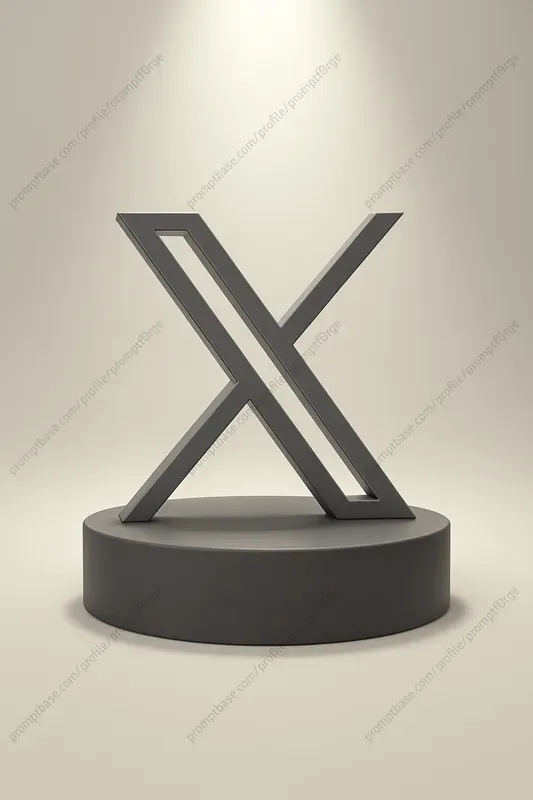 3D Pastel Logos On Podiums