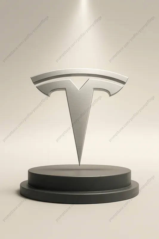 3D Pastel Logos On Podiums