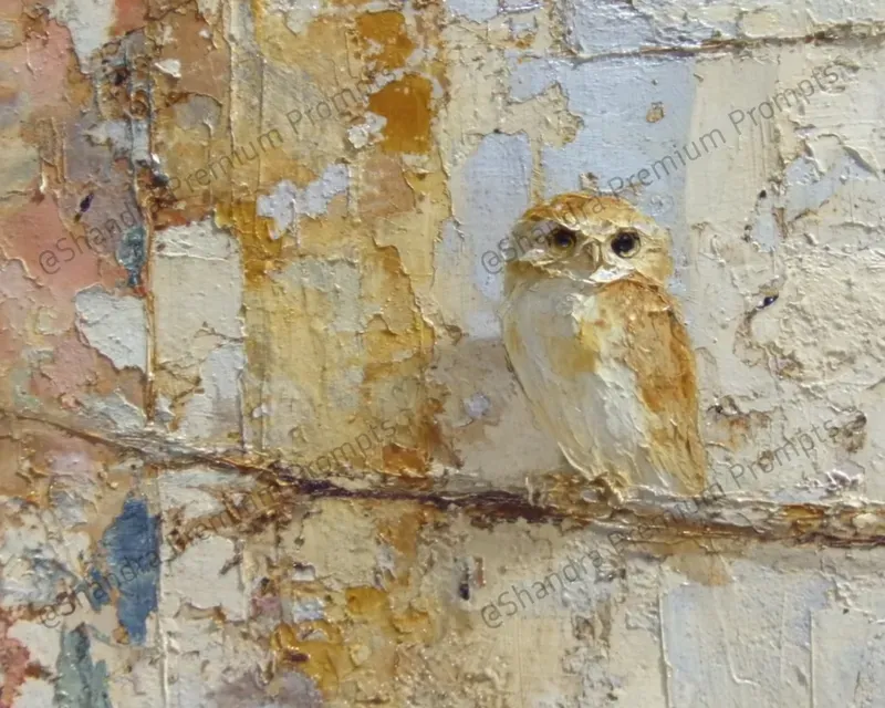 Thick Textured Oil Paintings