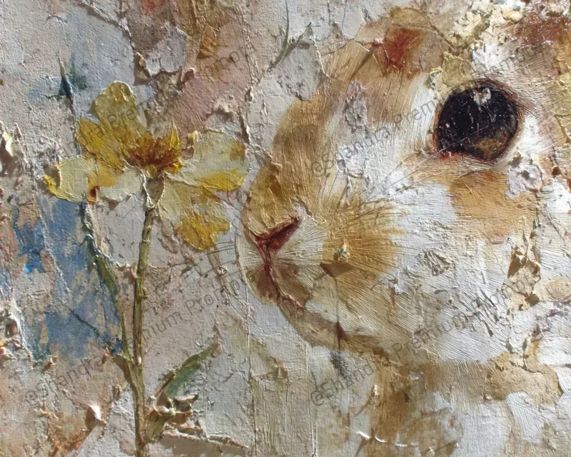 Thick Textured Oil Paintings