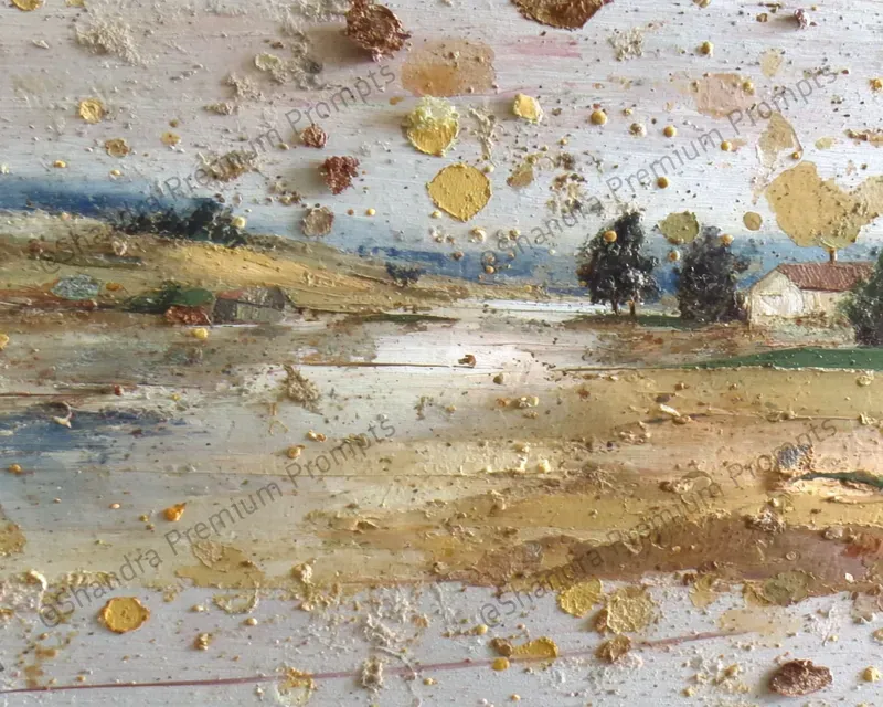 Thick Textured Oil Paintings