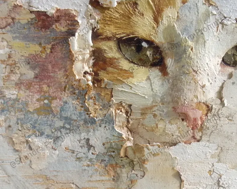 Thick Textured Oil Paintings