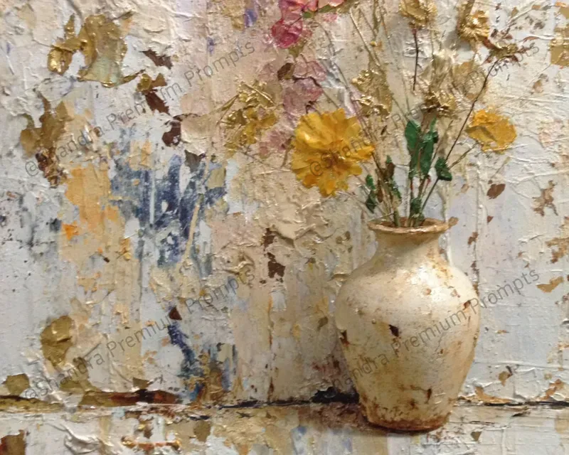 Thick Textured Oil Paintings