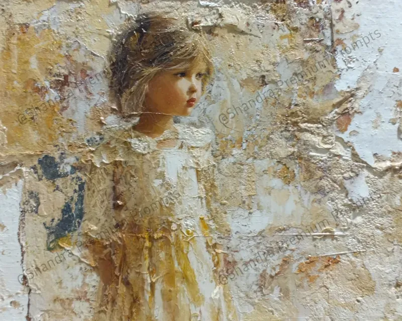 Thick Textured Oil Paintings