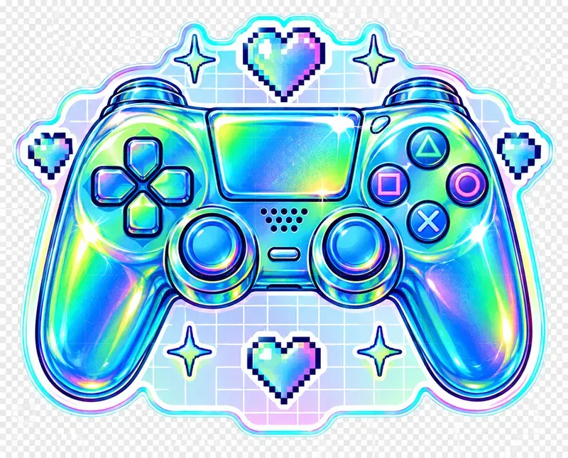 Holographic Iridescent Stickers